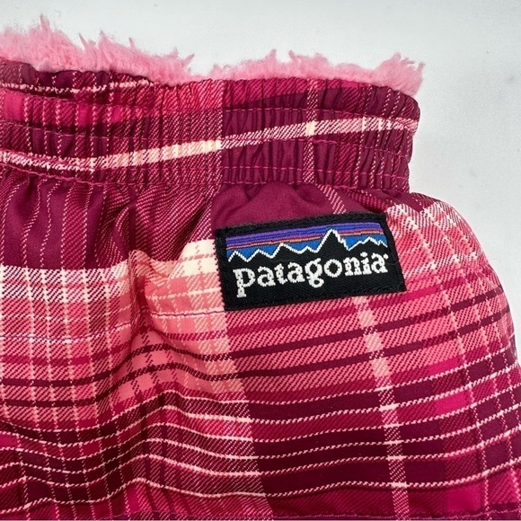 Patagonia Infant Reversible Tribbles Snow Pants Pink Size 3 months - Picture 8 of 11